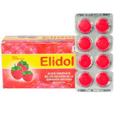 Elidol pastilla c/sabores 
